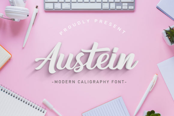 Austein: The Handcrafted Script Font for Authentic Design