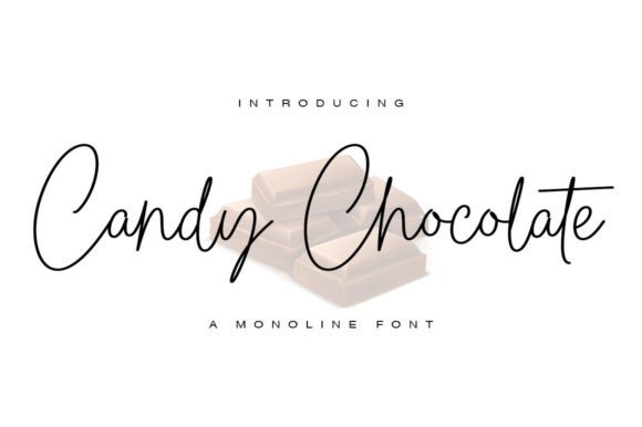 Candy Chocolate: The Elegant Script Font for Modern Projects