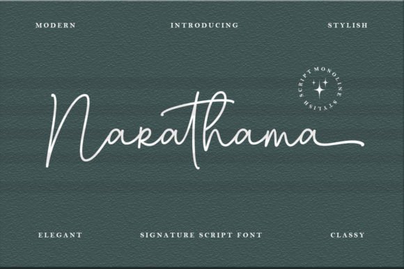 Discovering Narathama: Your Go-To Script for Elegant Design