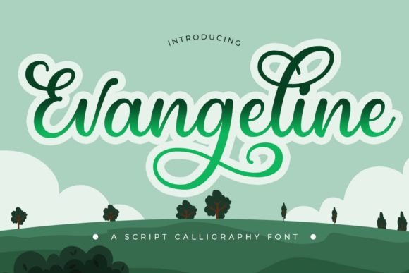 Evangeline: The Elegant Script Font for Modern Creators