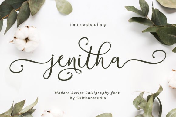 Jenitha: Where Modern Calligraphy Meets Brand Elegance
