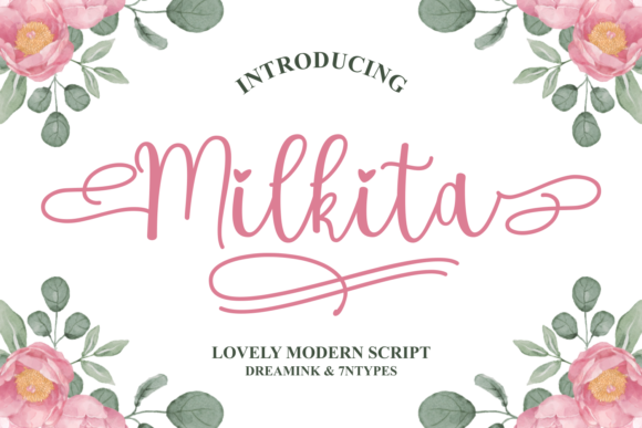 Milkita: A Stylish Script for Modern Design