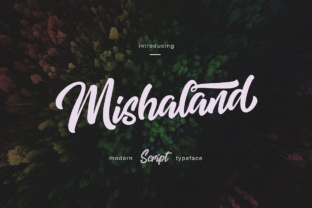 Mishaland: A Modern Script That Makes Designs Pop