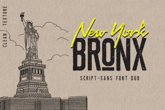 Newyork Bronx Duo: A Font Pair for Modern Design