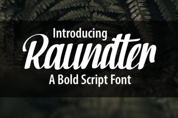 Raundter: A Bold Script for Maximum Impact