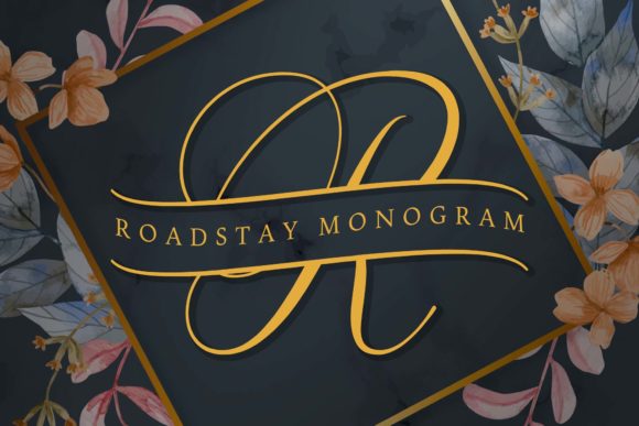 Roadstay: A Monogram Script Font with Timeless Charm