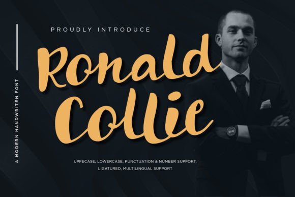 Ronald Collie: A Script Font for Elegant Branding