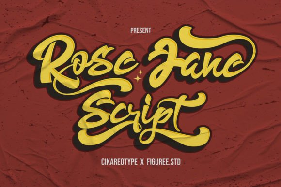 Rose Jane: A Vintage Script Font with Modern Versatility