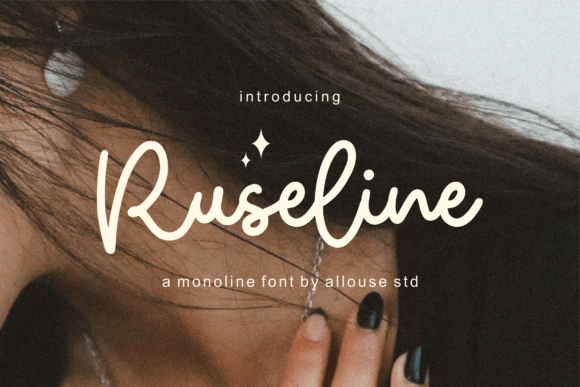 Ruseline: A Modern Script Font for Elegant Branding