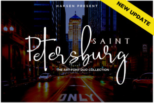 Saint Petersburg Duo: Bringing Authentic Handwritten Charm to Your Designs